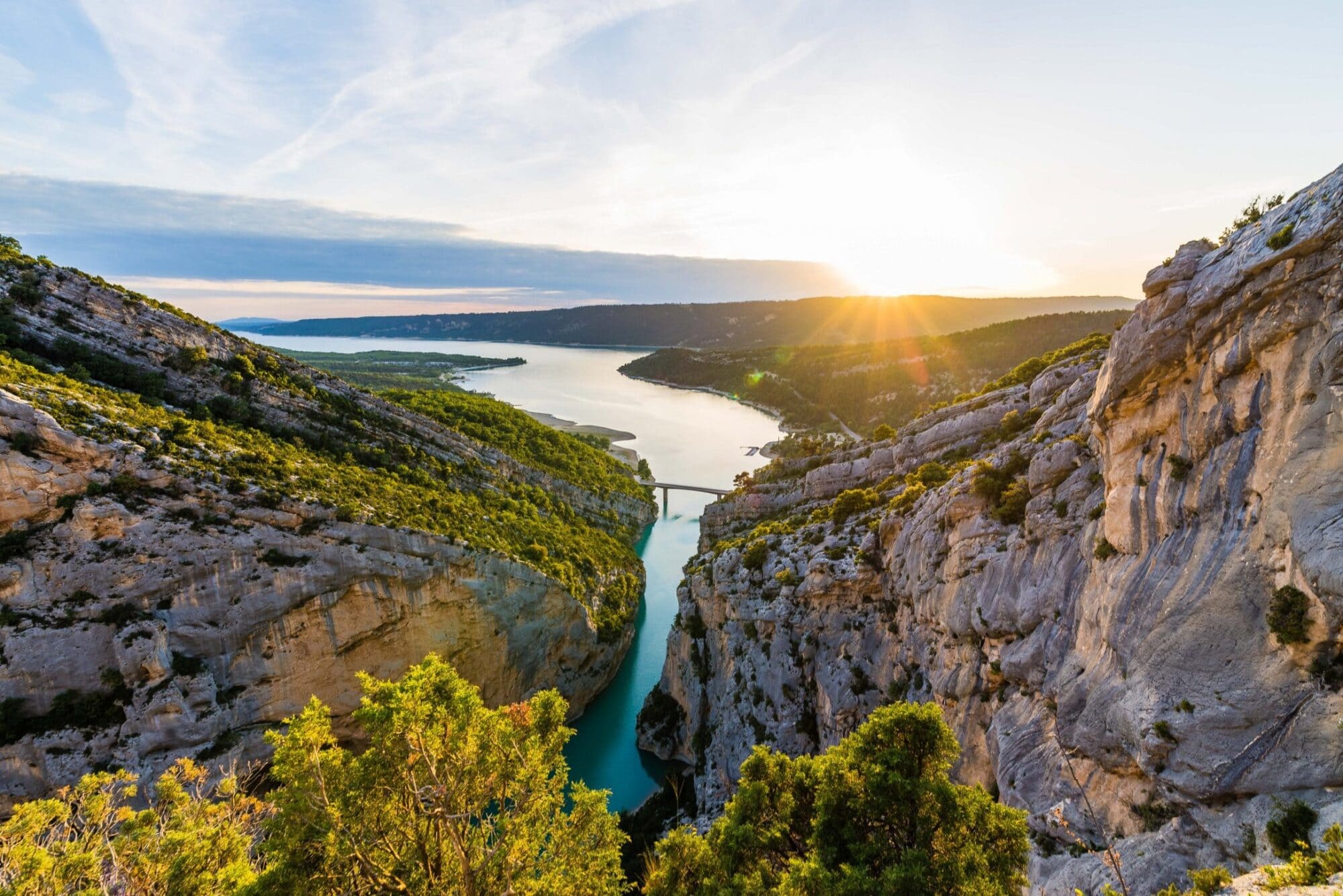 sainte croix lake, gorges du verdon